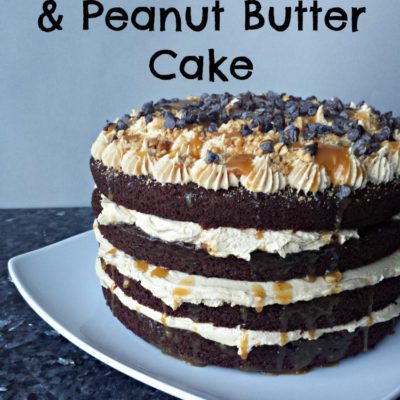 Chocolate Beer & Peanut Butter Cake